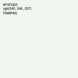 #F0F6ED - Pampas Color Image