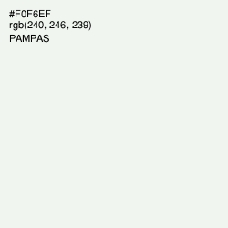 #F0F6EF - Pampas Color Image