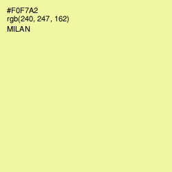 #F0F7A2 - Milan Color Image