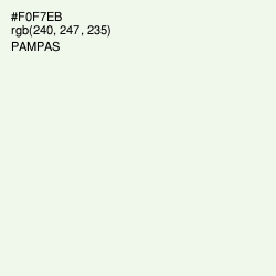 #F0F7EB - Pampas Color Image