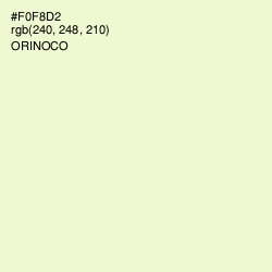 #F0F8D2 - Orinoco Color Image