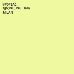 #F0F9A0 - Milan Color Image