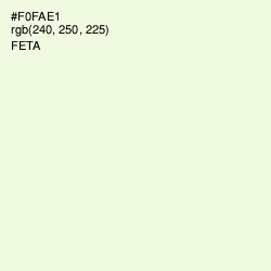 #F0FAE1 - Feta Color Image