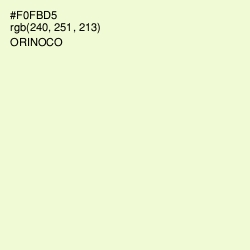 #F0FBD5 - Orinoco Color Image