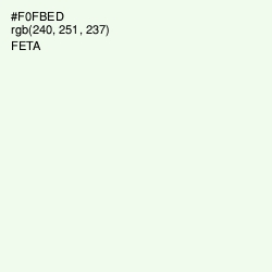 #F0FBED - Feta Color Image