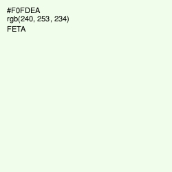 #F0FDEA - Feta Color Image