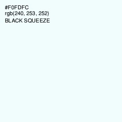 #F0FDFC - Black Squeeze Color Image