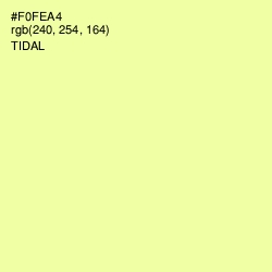 #F0FEA4 - Tidal Color Image