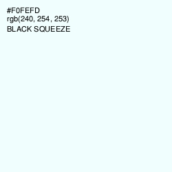 #F0FEFD - Black Squeeze Color Image