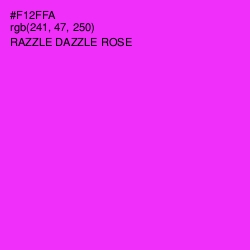 #F12FFA - Razzle Dazzle Rose Color Image