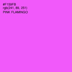 #F159FB - Pink Flamingo Color Image