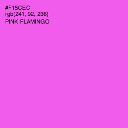 #F15CEC - Pink Flamingo Color Image