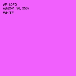 #F160FD - Pink Flamingo Color Image