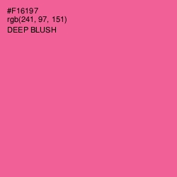 #F16197 - Deep Blush Color Image