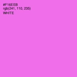 #F16EEB - Blush Pink Color Image