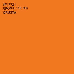 #F17721 - Crusta Color Image