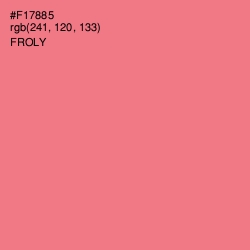 #F17885 - Froly Color Image
