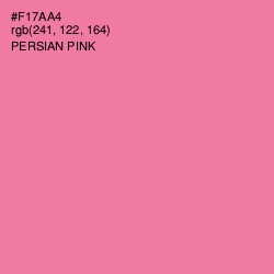 #F17AA4 - Persian Pink Color Image