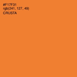 #F17F31 - Crusta Color Image