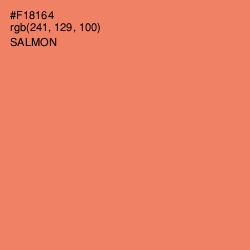 #F18164 - Salmon Color Image