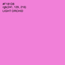 #F181D8 - Light Orchid Color Image