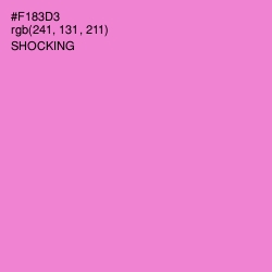 #F183D3 - Shocking Color Image