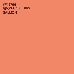 #F18766 - Salmon Color Image