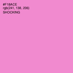 #F18ACE - Shocking Color Image