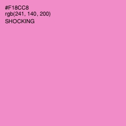 #F18CC8 - Shocking Color Image