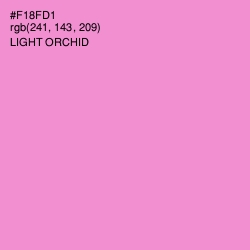 #F18FD1 - Light Orchid Color Image