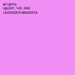 #F18FF6 - Lavender Magenta Color Image