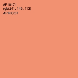 #F19171 - Apricot Color Image