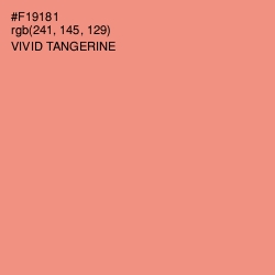 #F19181 - Vivid Tangerine Color Image