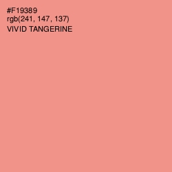 #F19389 - Vivid Tangerine Color Image