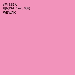 #F193BA - Wewak Color Image