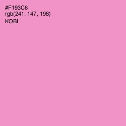 #F193C6 - Kobi Color Image