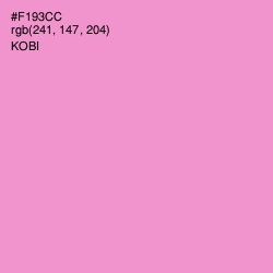 #F193CC - Kobi Color Image