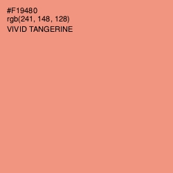 #F19480 - Vivid Tangerine Color Image
