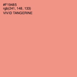 #F19485 - Vivid Tangerine Color Image
