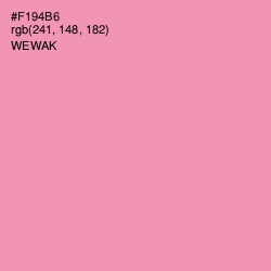 #F194B6 - Wewak Color Image