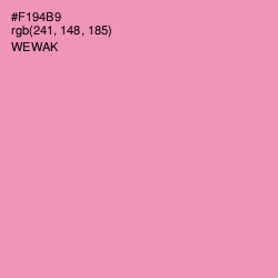 #F194B9 - Wewak Color Image