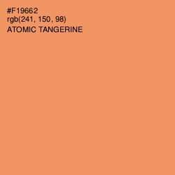 #F19662 - Atomic Tangerine Color Image
