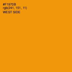 #F1970B - West Side Color Image