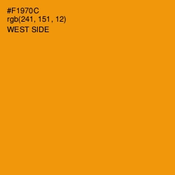 #F1970C - West Side Color Image