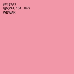 #F197A7 - Wewak Color Image