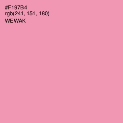 #F197B4 - Wewak Color Image