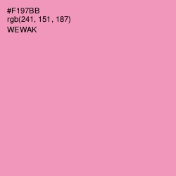 #F197BB - Wewak Color Image