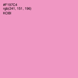 #F197C4 - Kobi Color Image