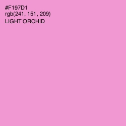 #F197D1 - Light Orchid Color Image