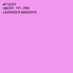 #F197EF - Lavender Magenta Color Image